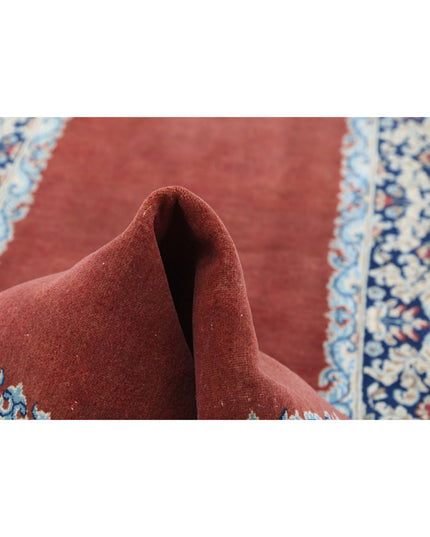 Kerman 2' 9" X 17' 4" Hand Knotted Wool Rug 2' 9" X 17' 4" (84 X 528) / Rust / Wool