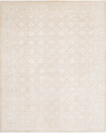 Khotan 8' 11" X 11' 4" Hand Knotted Wool Rug 8' 11" X 11' 4" (272 X 345) / Rust / Wool