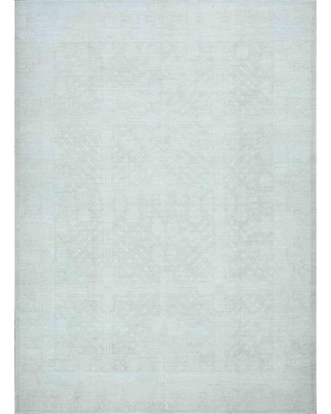 Khotan 8' 9" X 11' 11" Hand Knotted Wool Rug 8' 9" X 11' 11" (267 X 363) / Taupe / Wool