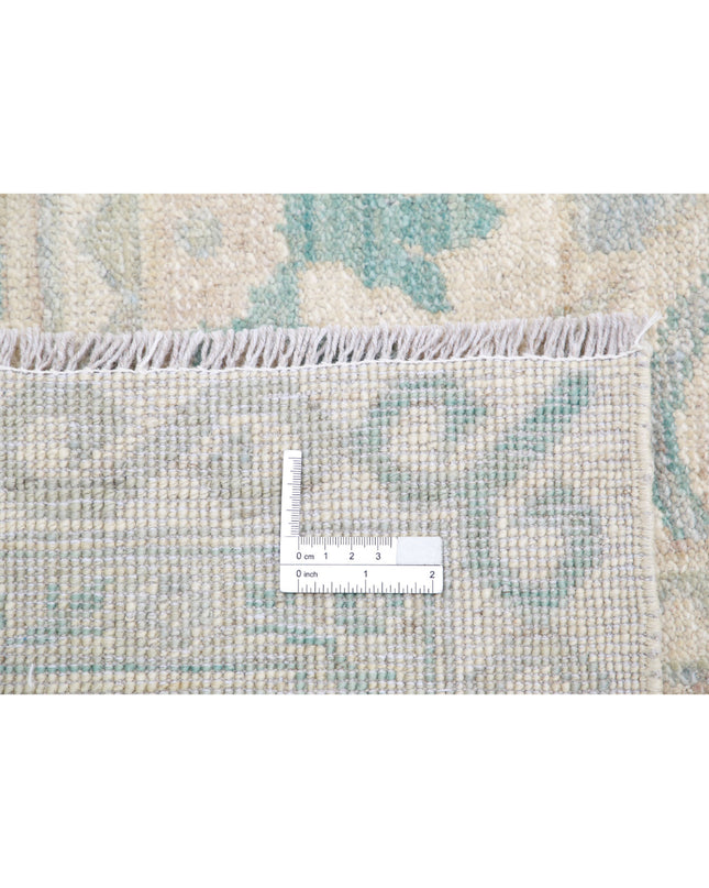 Khotan 9' 10" X 13' 7" Hand Knotted Wool Rug 9' 10" X 13' 7" (300 X 414) / Ivory / Wool