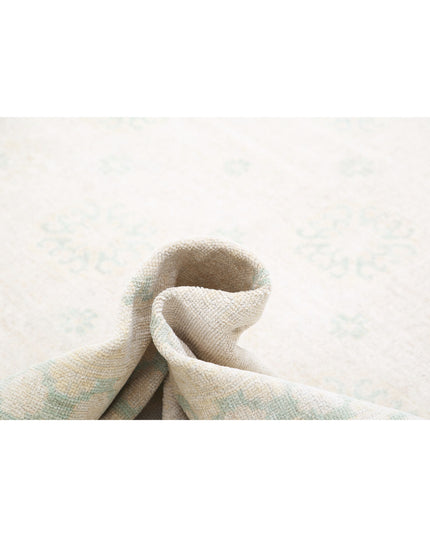 Khotan 12' 4" X 17' 8" Hand Knotted Wool Rug 12' 4" X 17' 8" (376 X 539) / Ivory / Wool