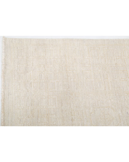 Khotan 8' 0" X 9' 9" Hand Knotted Wool Rug 8' 0" X 9' 9" (244 X 297) / Ivory / Wool