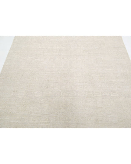 Khotan 5' 11" X 8' 8" Hand Knotted Wool Rug 5' 11" X 8' 8" (180 X 264) / Ivory / Wool