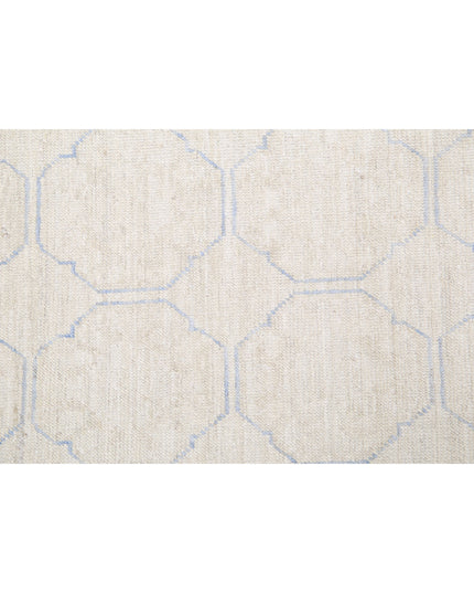 Khotan 8' 5" X 11' 5" Hand Knotted Wool Rug 8' 5" X 11' 5" (257 X 348) / Ivory / Wool