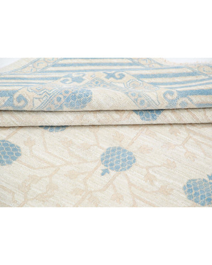 Khotan 8' 2" X 9' 6" Hand Knotted Wool Rug 8' 2" X 9' 6" (249 X 290) / Ivory / Wool