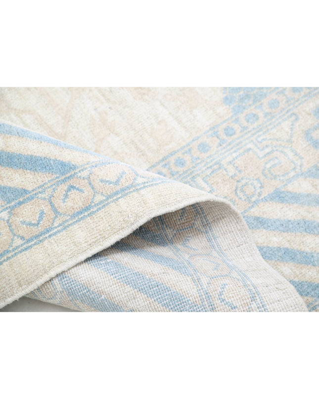 Khotan 8' 2" X 9' 6" Hand Knotted Wool Rug 8' 2" X 9' 6" (249 X 290) / Ivory / Wool