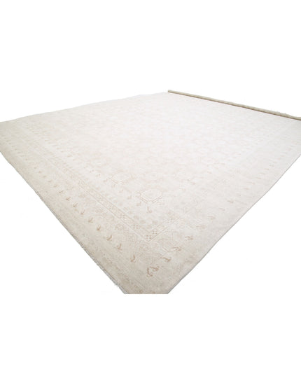 Khotan 17' 0" X 23' 11" Hand Knotted Wool Rug 17' 0" X 23' 11" (518 X 729) / Ivory / Wool