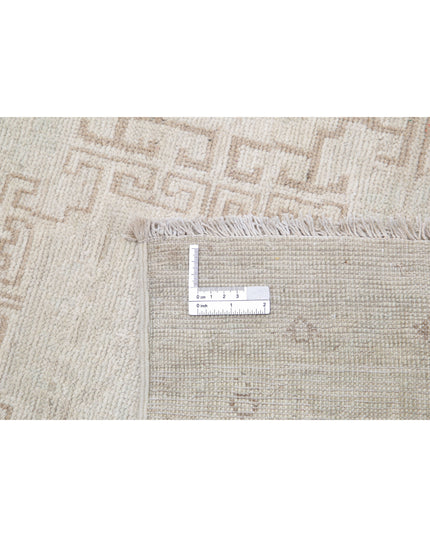 Khotan 17' 0" X 23' 11" Hand Knotted Wool Rug 17' 0" X 23' 11" (518 X 729) / Ivory / Wool