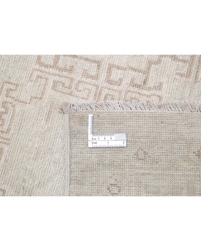 Khotan 17' 0" X 23' 11" Hand Knotted Wool Rug 17' 0" X 23' 11" (518 X 729) / Ivory / Wool