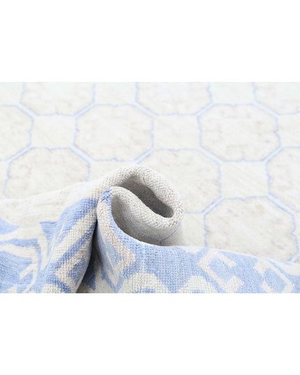 Khotan 8' 4" X 10' 9" Hand Knotted Wool Rug 8' 4" X 10' 9" (254 X 328) / Ivory / Wool