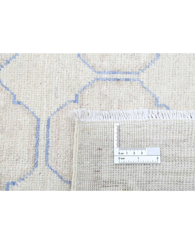 Khotan 8' 4" X 10' 9" Hand Knotted Wool Rug 8' 4" X 10' 9" (254 X 328) / Ivory / Wool