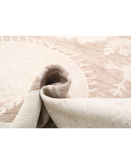 Khotan 9' 11" X 13' 7" Hand Knotted Wool Rug 9' 11" X 13' 7" (302 X 414) / Brown / Wool