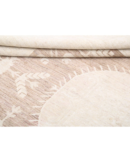 Khotan 9' 11" X 13' 7" Hand Knotted Wool Rug 9' 11" X 13' 7" (302 X 414) / Brown / Wool