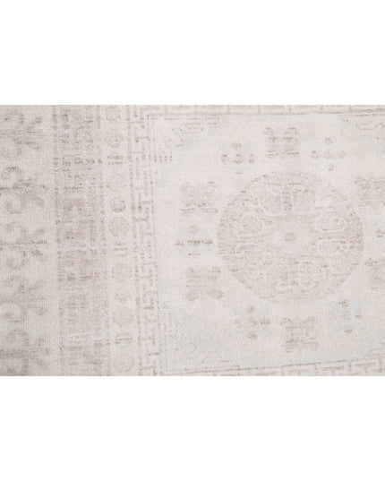 Khotan 9' 10" X 13' 7" Hand Knotted Wool Rug 9' 10" X 13' 7" (300 X 414) / Ivory / Wool