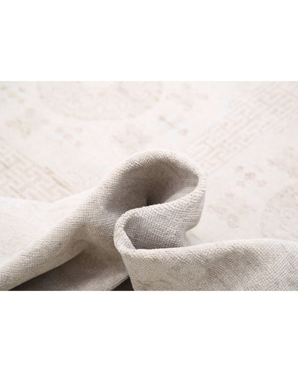 Khotan 9' 10" X 13' 7" Hand Knotted Wool Rug 9' 10" X 13' 7" (300 X 414) / Ivory / Wool