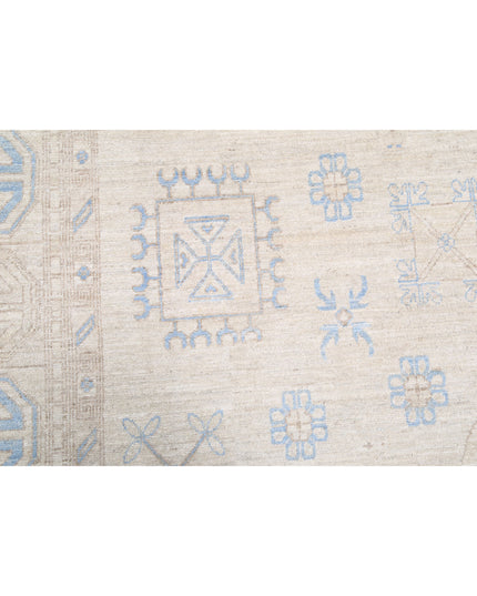 Khotan 9' 10" X 14' 11" Hand Knotted Wool Rug 9' 10" X 14' 11" (300 X 455) / Ivory / Wool