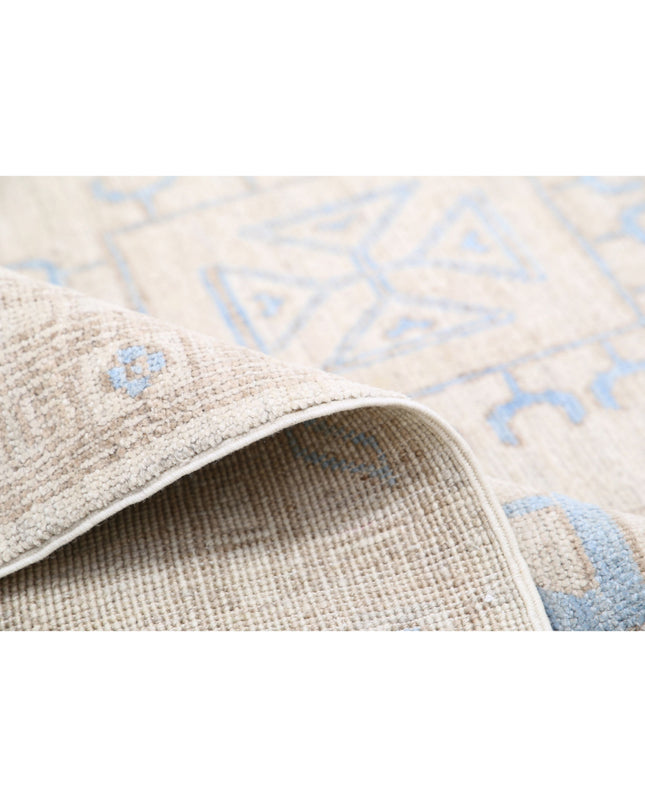 Khotan 9' 10" X 14' 11" Hand Knotted Wool Rug 9' 10" X 14' 11" (300 X 455) / Ivory / Wool