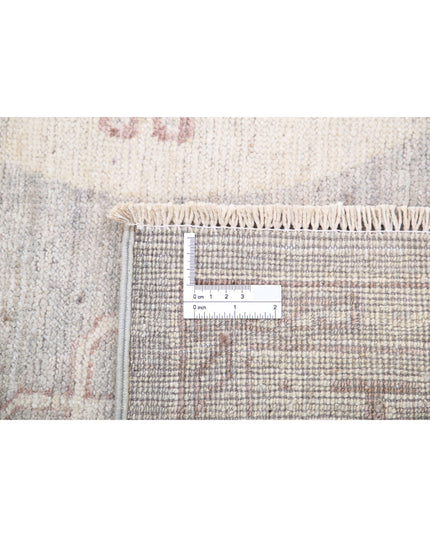 Khotan 8' 1" X 9' 10" Hand Knotted Wool Rug 8' 1" X 9' 10" (246 X 300) / Grey / Wool