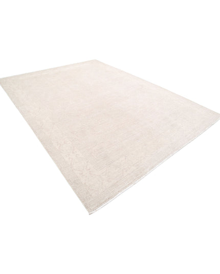 Khotan 8' 4" X 11' 4" Hand Knotted Wool Rug 8' 4" X 11' 4" (254 X 345) / Taupe / Wool