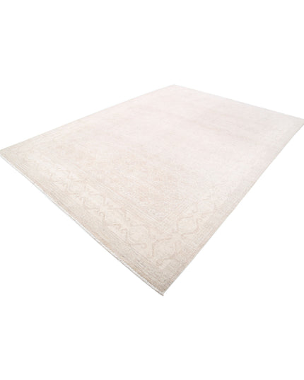 Khotan 8' 4" X 11' 4" Hand Knotted Wool Rug 8' 4" X 11' 4" (254 X 345) / Taupe / Wool