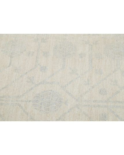 Khotan 10' 3" X 13' 9" Hand Knotted Wool Rug 10' 3" X 13' 9" (312 X 419) / Ivory / Wool
