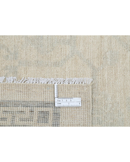 Khotan 10' 3" X 13' 9" Hand Knotted Wool Rug 10' 3" X 13' 9" (312 X 419) / Ivory / Wool