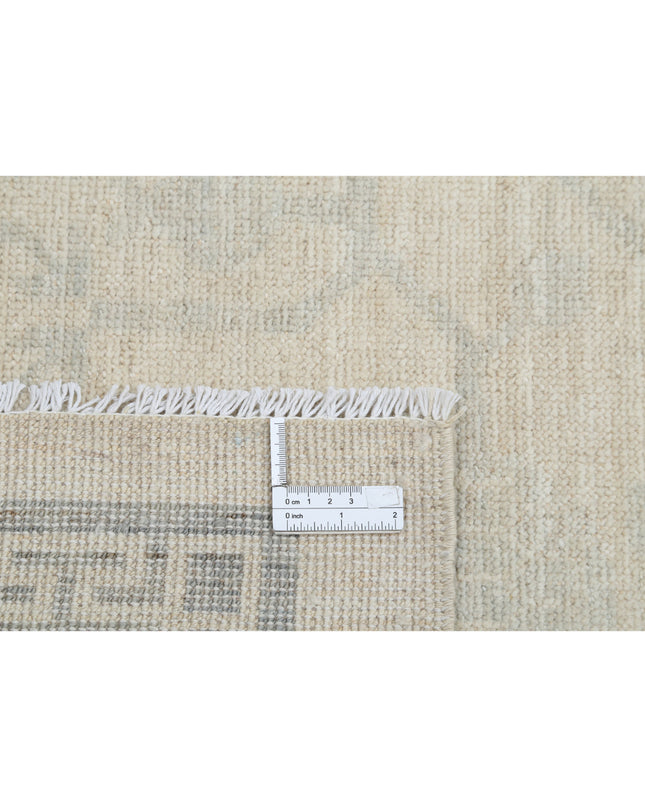 Khotan 10' 3" X 13' 9" Hand Knotted Wool Rug 10' 3" X 13' 9" (312 X 419) / Ivory / Wool