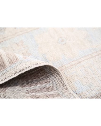 Khotan 9' 10" X 13' 7" Hand Knotted Wool Rug 9' 10" X 13' 7" (300 X 414) / Ivory / Wool