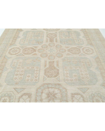 Khotan 9' 1" X 10' 11" Hand Knotted Wool Rug 9' 1" X 10' 11" (277 X 333) / Ivory / Wool