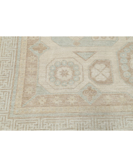 Khotan 9' 1" X 10' 11" Hand Knotted Wool Rug 9' 1" X 10' 11" (277 X 333) / Ivory / Wool