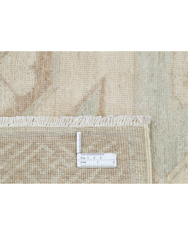 Khotan 9' 1" X 10' 11" Hand Knotted Wool Rug 9' 1" X 10' 11" (277 X 333) / Ivory / Wool