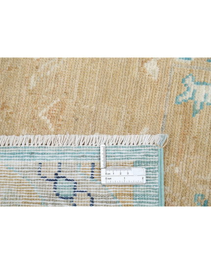 Khotan 8' 10" X 12' 6" Hand Knotted Wool Rug 8' 10" X 12' 6" (269 X 381) / Gold / Wool