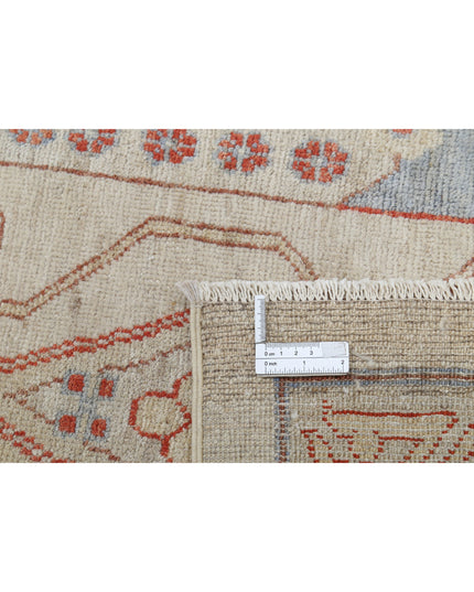 Khotan 9' 9" X 13' 10" Hand Knotted Wool Rug 9' 9" X 13' 10" (297 X 422) / Ivory / Wool