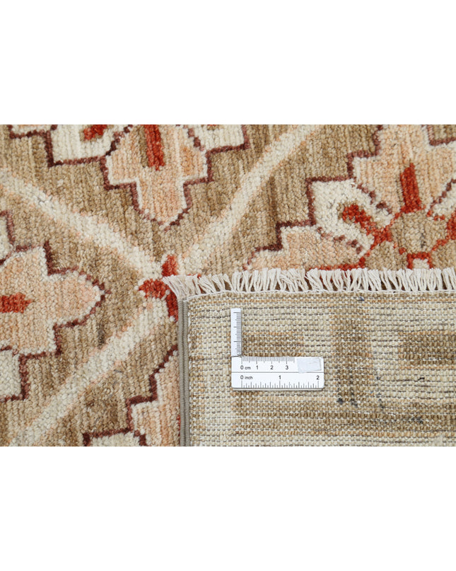 Khotan 9' 2" X 11' 8" Hand Knotted Wool Rug 9' 2" X 11' 8" (280 X 356) / Taupe / Wool