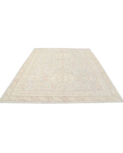 Khotan 8' 2" X 9' 5" Hand Knotted Wool Rug 8' 2" X 9' 5" (249 X 287) / Blue / Wool