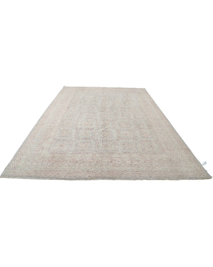 Khotan 8' 6" X 11' 9" Hand Knotted Wool Rug 8' 6" X 11' 9" (259 X 358) / Grey / Wool