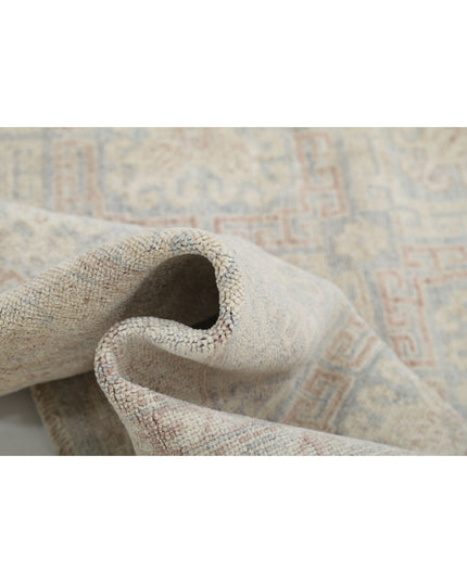 Khotan 8' 6" X 11' 9" Hand Knotted Wool Rug 8' 6" X 11' 9" (259 X 358) / Grey / Wool