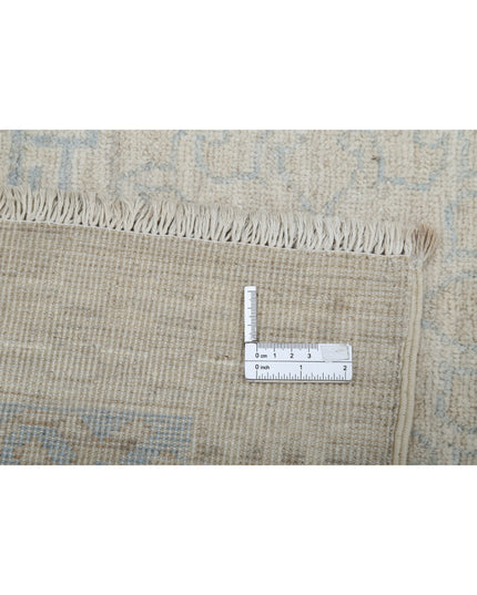 Khotan 12' 3" X 17' 9" Hand Knotted Wool Rug 12' 3" X 17' 9" (373 X 541) / Silver / Wool