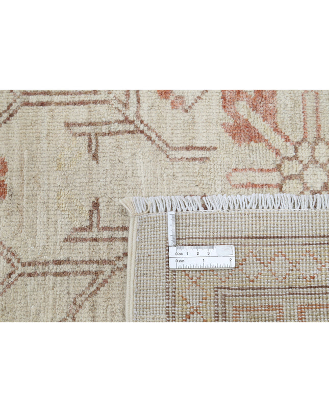 Khotan 9' 0" X 11' 7" Hand Knotted Wool Rug 9' 0" X 11' 7" (274 X 353) / Ivory / Wool