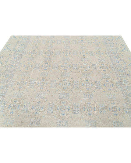 Khotan 8' 9" X 11' 11" Hand Knotted Wool Rug 8' 9" X 11' 11" (267 X 363) / Taupe / Wool