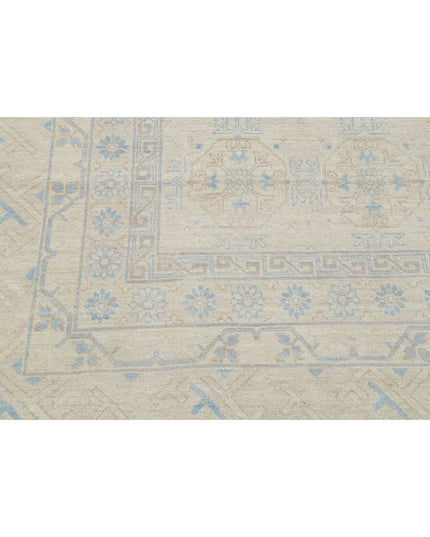 Khotan 8' 9" X 11' 11" Hand Knotted Wool Rug 8' 9" X 11' 11" (267 X 363) / Taupe / Wool