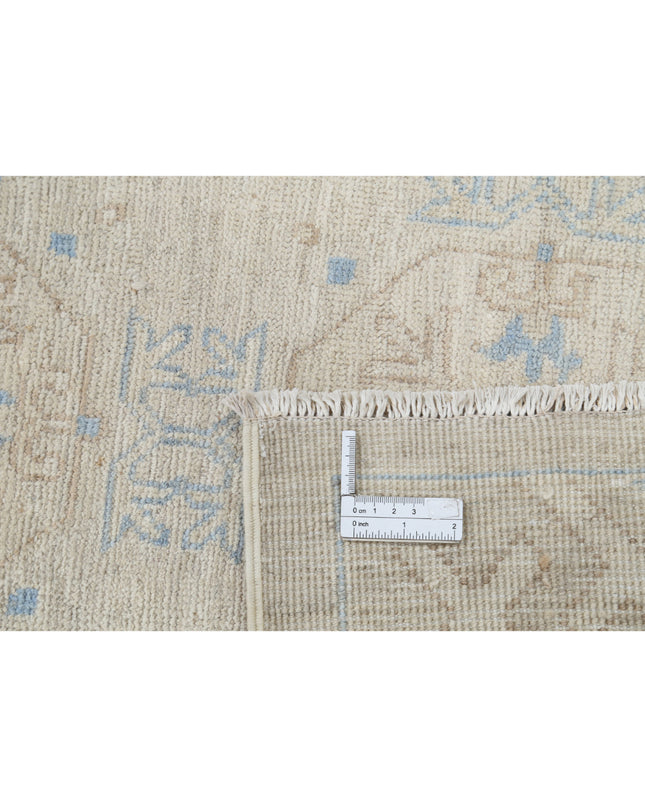 Khotan 8' 9" X 11' 11" Hand Knotted Wool Rug 8' 9" X 11' 11" (267 X 363) / Taupe / Wool