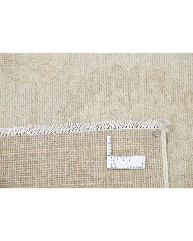 Khotan 8' 10" X 11' 10" Hand Knotted Wool Rug 8' 10" X 11' 10" (269 X 361) / Grey / Wool