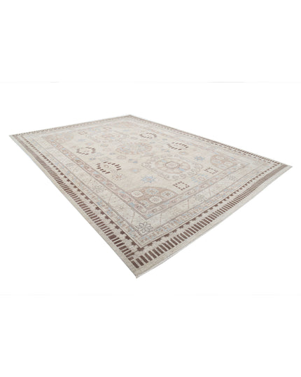 Khotan 10' 0" X 13' 6" Hand Knotted Wool Rug 10' 0" X 13' 6" (305 X 411) / Beige / Wool