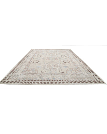 Khotan 10' 0" X 13' 6" Hand Knotted Wool Rug 10' 0" X 13' 6" (305 X 411) / Beige / Wool