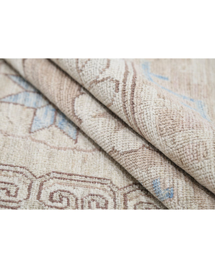 Khotan 10' 0" X 13' 6" Hand Knotted Wool Rug 10' 0" X 13' 6" (305 X 411) / Beige / Wool