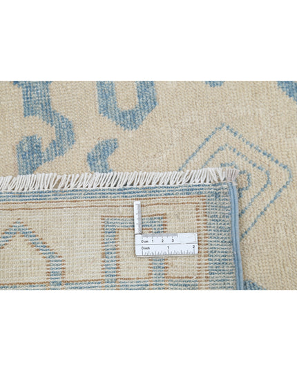 Khotan 9' 10" X 12' 2" Hand Knotted Wool Rug 9' 10" X 12' 2" (300 X 371) / Blue / Wool