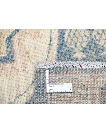 Khotan 3' 2" X 3' 3" Hand Knotted Wool Rug 3' 2" X 3' 3" (97 X 99) / Blue / Wool