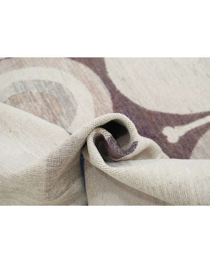 Khotan 10' 5" X 13' 3" Hand Knotted Wool Rug 10' 5" X 13' 3" (318 X 404) / Brown / Wool