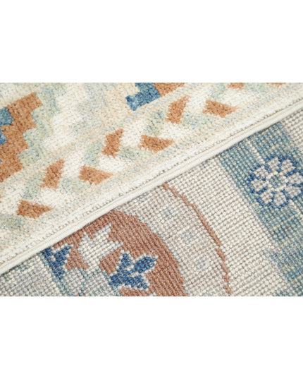 Khotan 9' 4" X 12' 0" Hand Knotted Wool Rug 9' 4" X 12' 0" (284 X 366) / Green / Wool